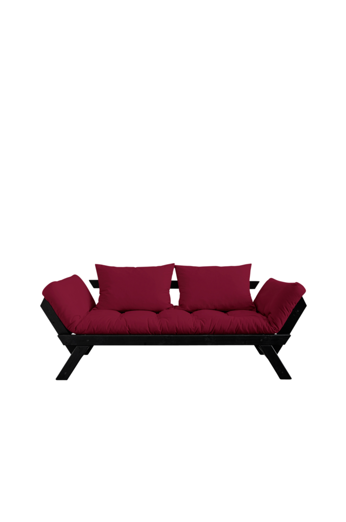 Karup Design - Lounge-bäddsoffa Bebop Svart Bas - Röd