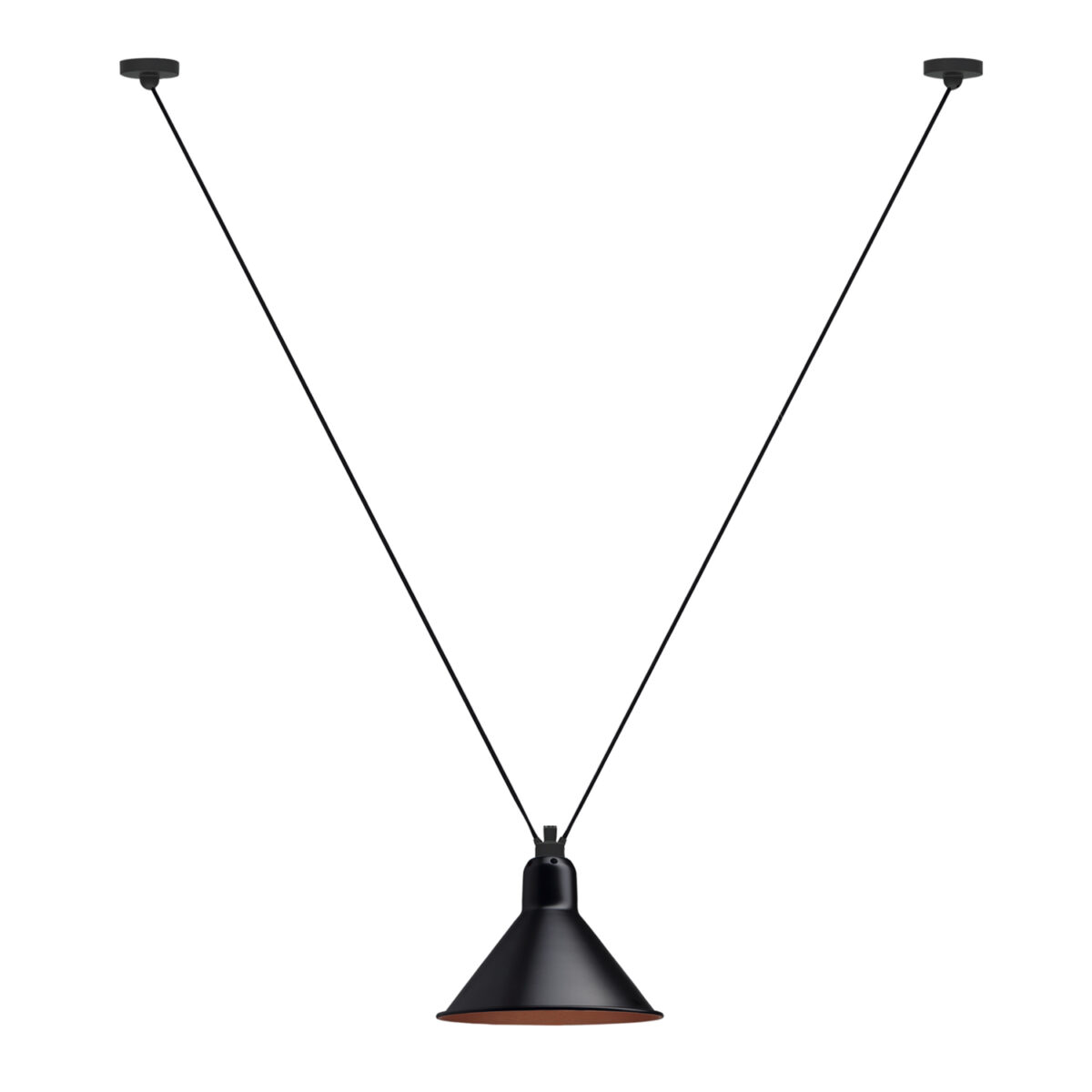 Les Acrobates de Gras 323 L Conic Copper/Black