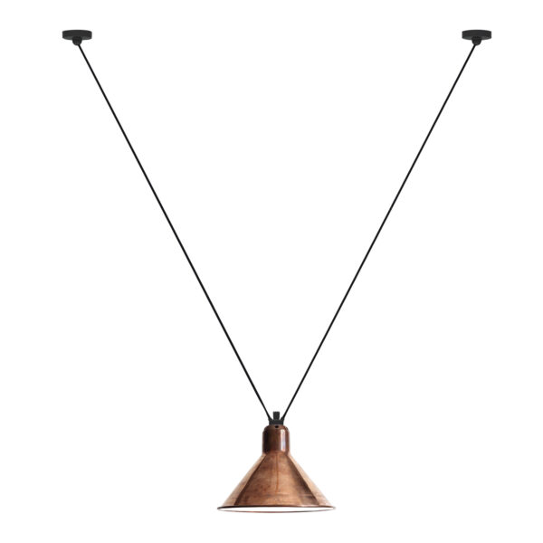 Les Acrobates de Gras 323 L Conic Raw Copper/White