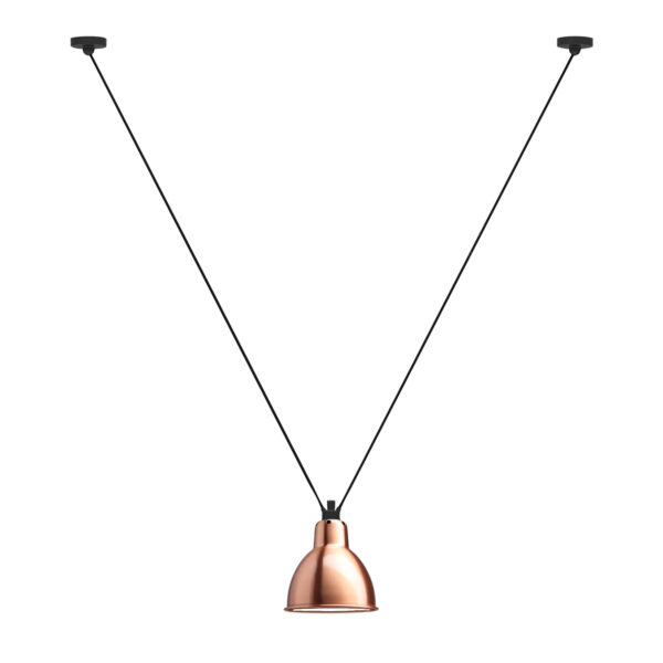 Les Acrobates de Gras 323 L Round Copper/White