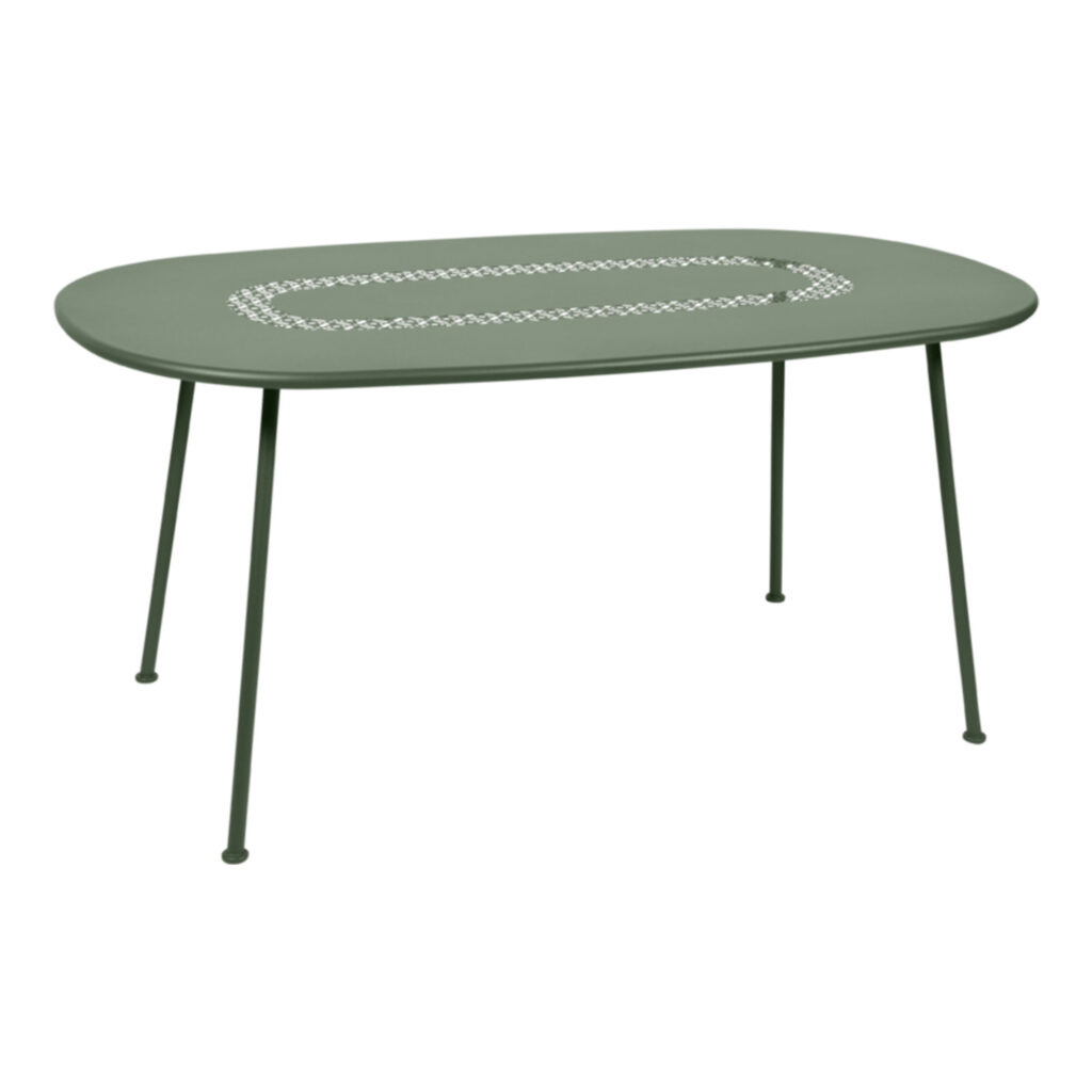 Lorette Oval Table 160x90 cm Cactus 82