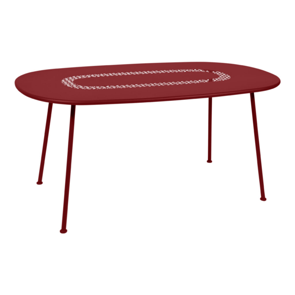 Lorette Oval Table 160x90 cm Chili 43