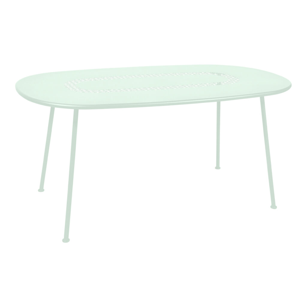 Lorette Oval Table 160x90 cm Ice Mint A7