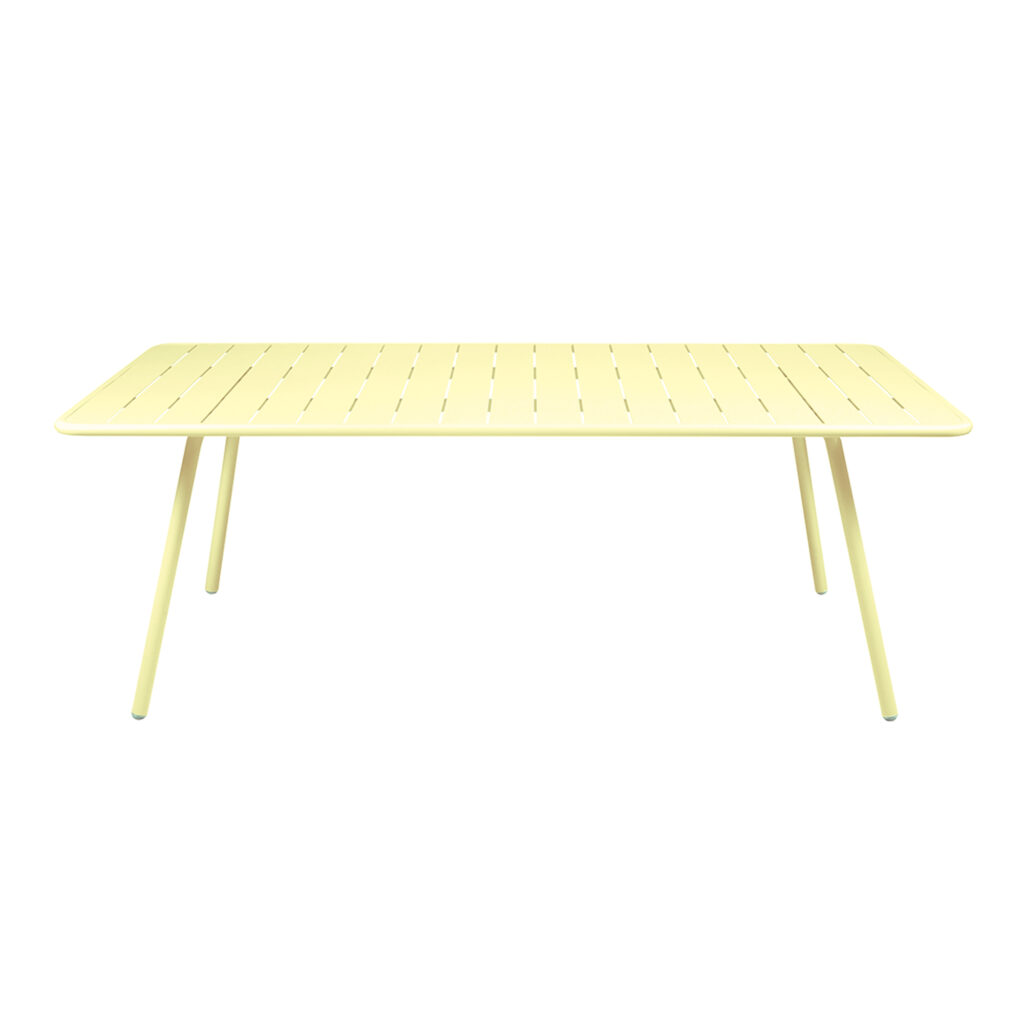 Luxembourg Table 207x100 cm Frosted Lemon A6
