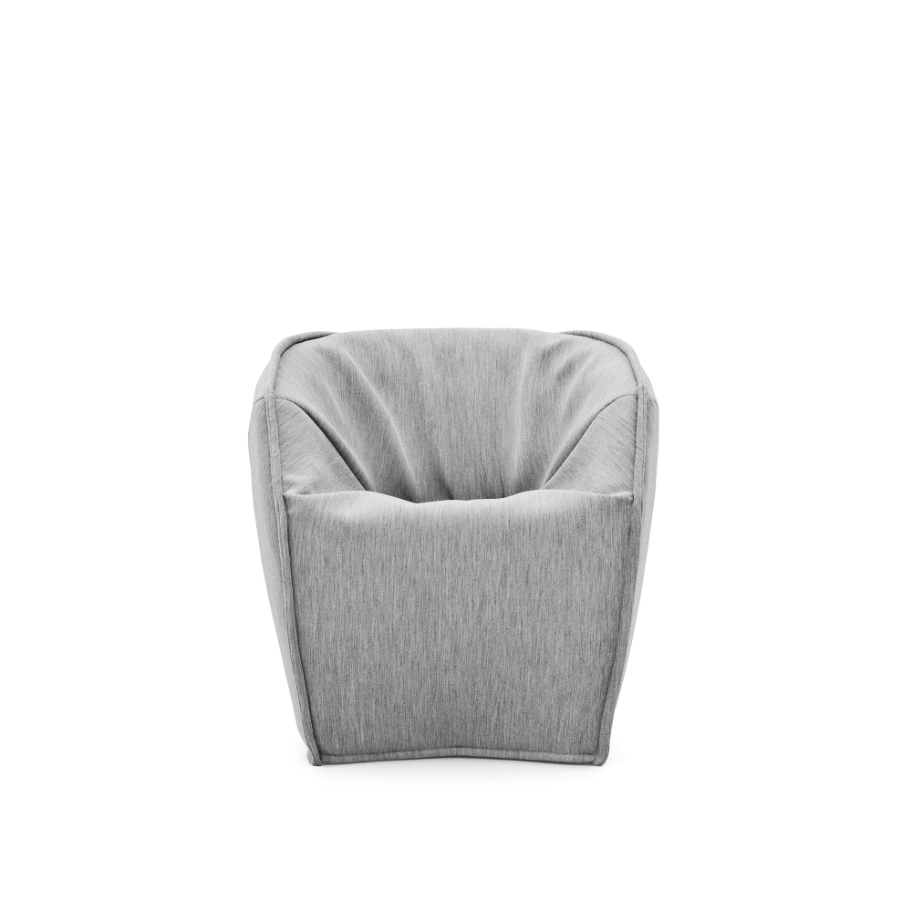 M.A.S.S.A.S. Armchair,Fabric Cat. S Orsetto A8844 Naturale