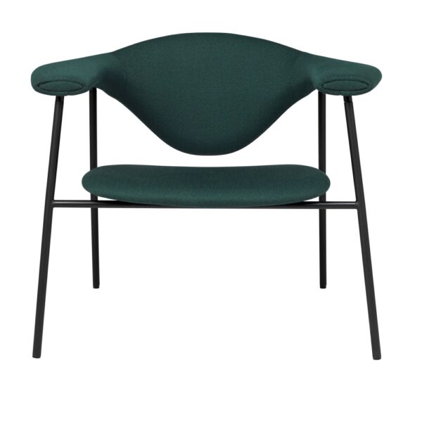 Masculo Lounge Chair, Tyg: Kat. 3 - Gubi Velvet (Velutto) - G075/128