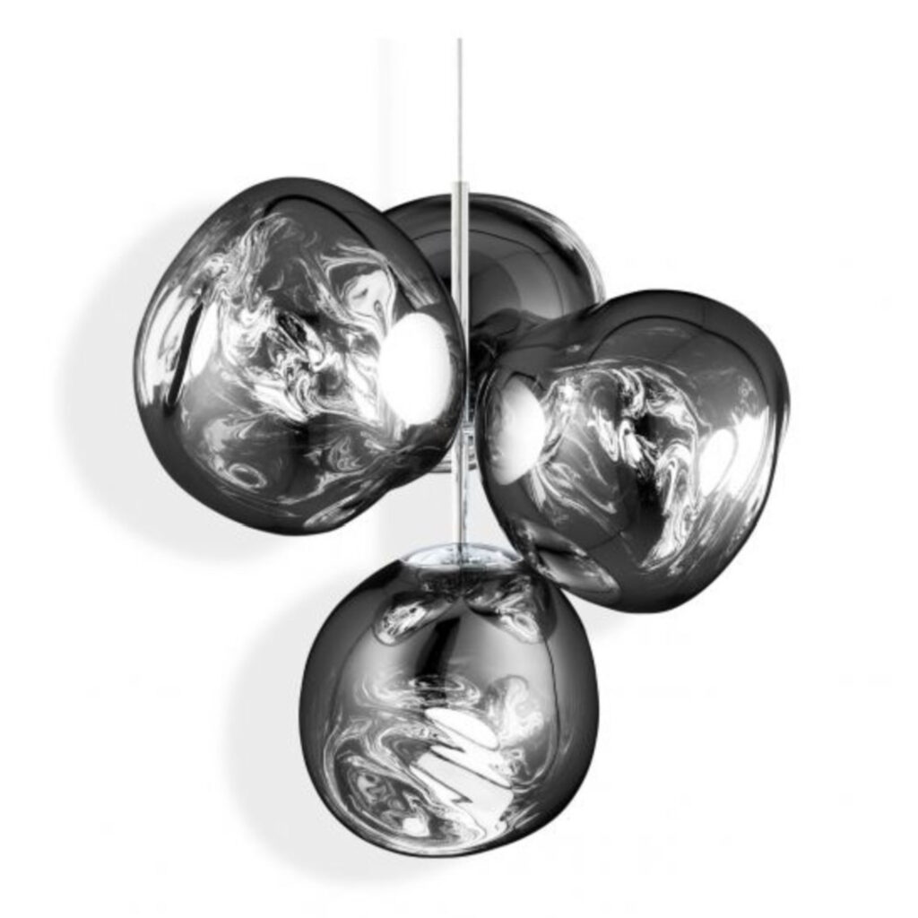 Melt Chandelier Chrome / Small