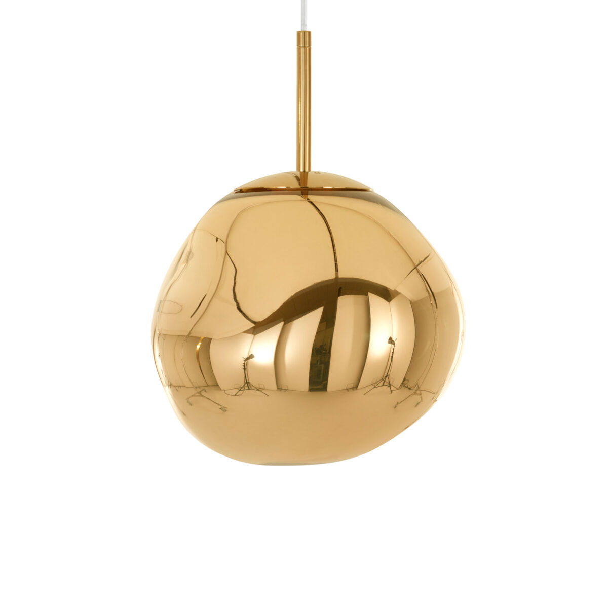 Melt Pendant Gold 27 cm LED