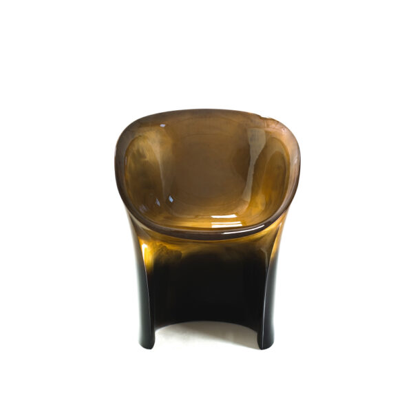 Moon Small Armchair, Bronze