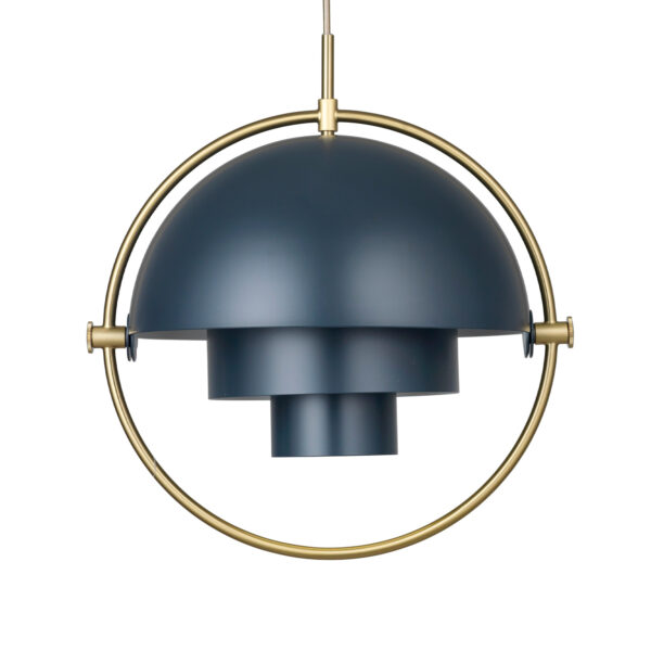 Multi-Lite Pendant Midnight Blue / Mässing