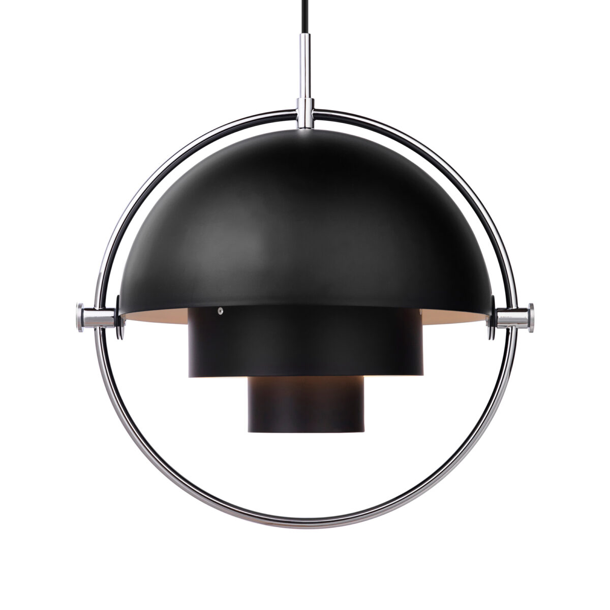 Multi-Lite Pendant Svart/ Krom