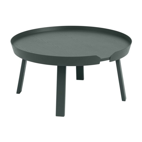 Muuto Around soffbord large Dark green