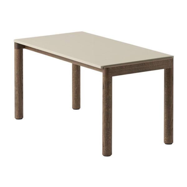 Muuto Couple 1 Plain soffbord 40x84x40 cm Sand-dark oiled oak