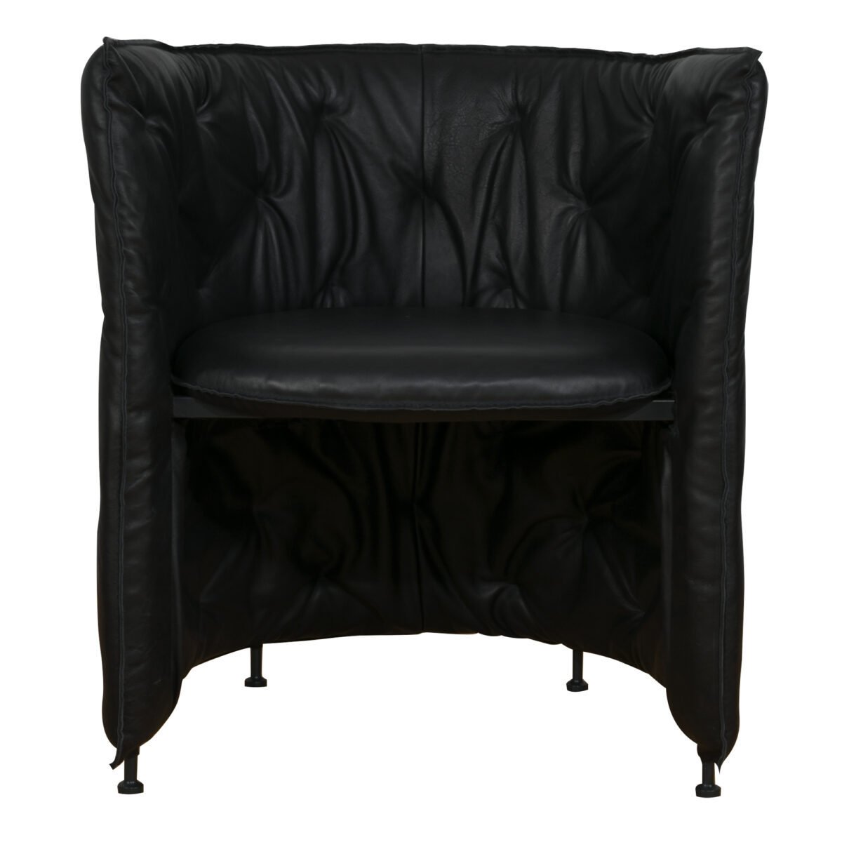 Niche Club Chair Vintage Svart