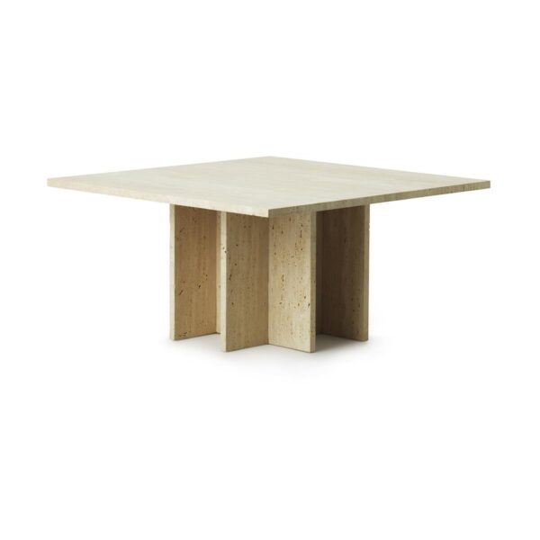 Normann Copenhagen Edge soffbord large Travertine