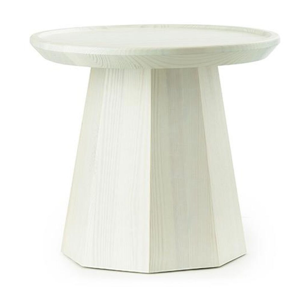Normann Copenhagen Pine table small sidobord Ø45 cm H:40,6 cm Light Green