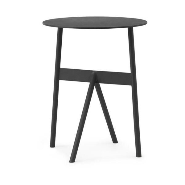 Normann Copenhagen Stock Table sidobord Ø37 cm H:46 cm Black