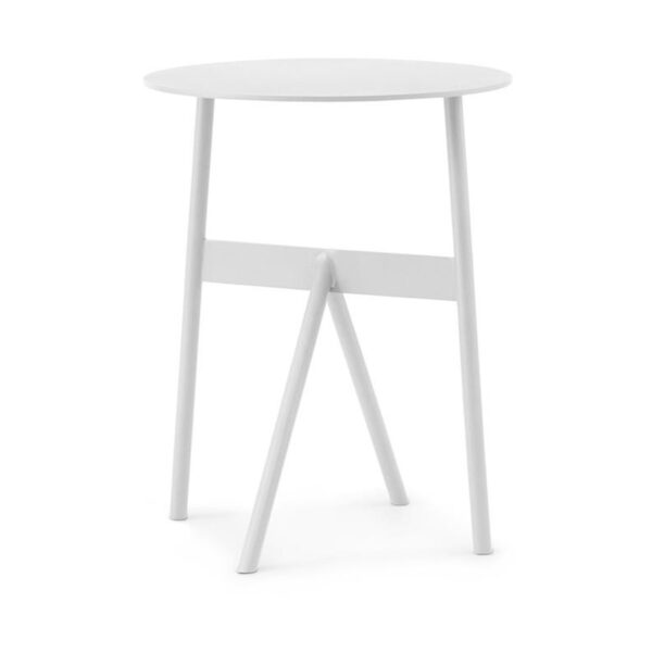 Normann Copenhagen Stock Table sidobord Ø37 cm H:46 cm White