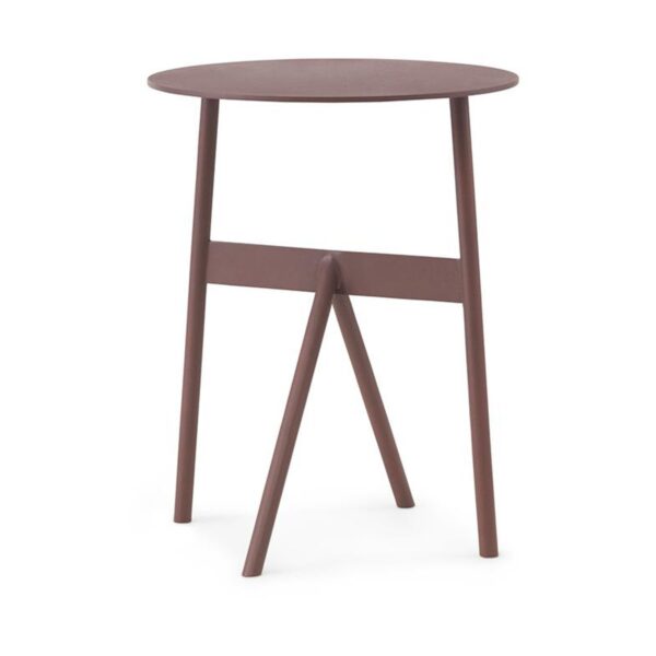 Normann Copenhagen Stock Table sidobord Ø37 cm H:46 cm Wine