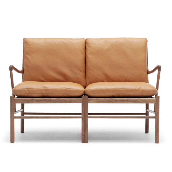 OW149-2 - Colonial Sofa, Oljad Valnöt, Lädergrupp C Sif - 95