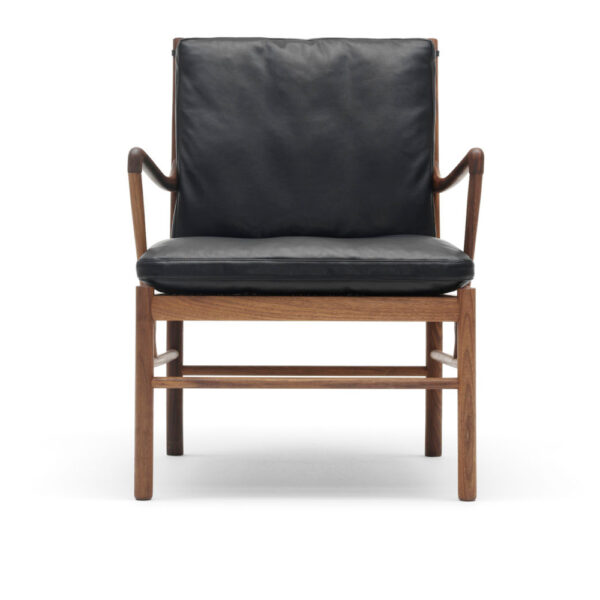 OW149 - Colonial Chair, Oljad Valnöt, Lädergrupp B Thor - 301