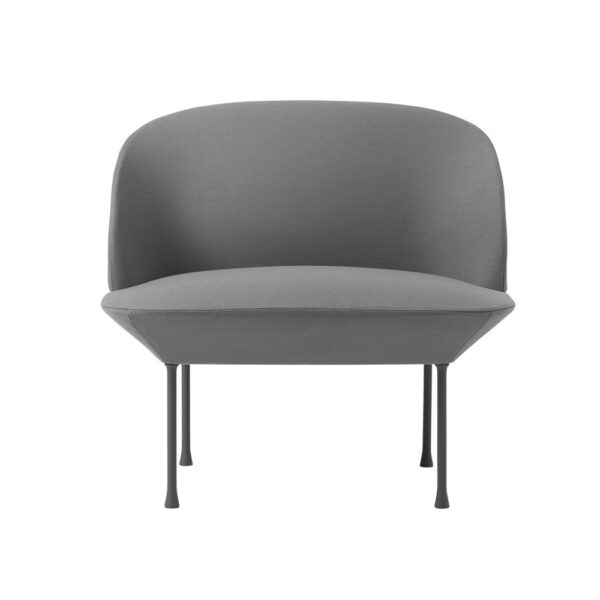 Oslo Lounge Chair, Fiord 151/Dark Grey Legs