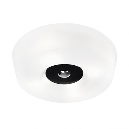 Plafond Yki Svart/Vit - 39 cm