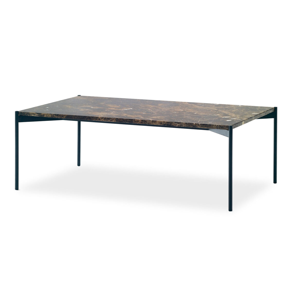 Plateau Table Rektangulärt Emperador Dark