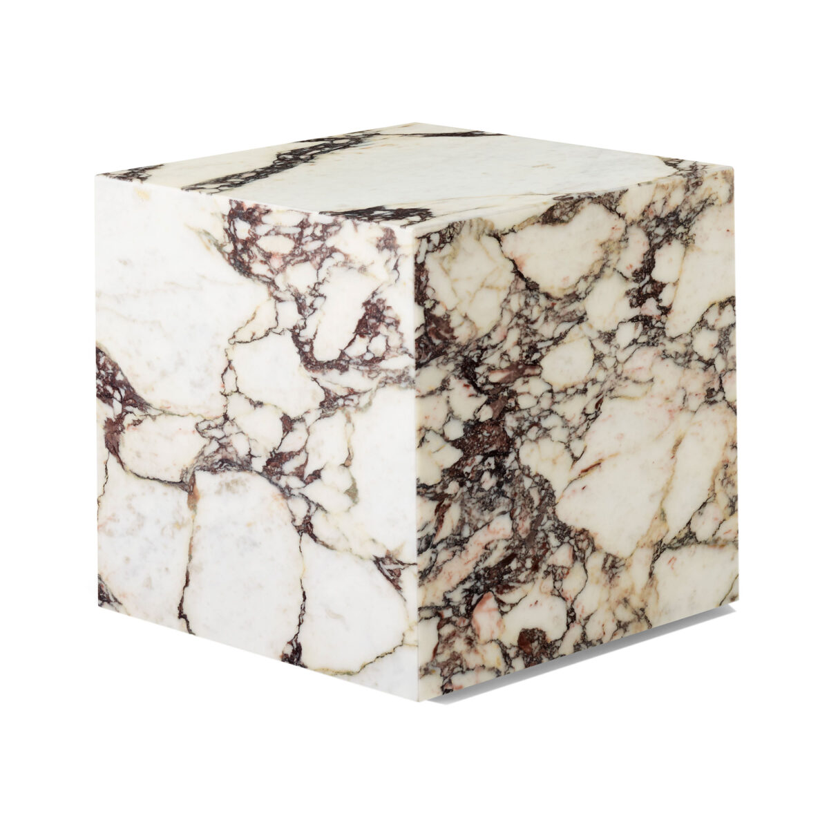 Plinth Cubic Calcatta Viola Marble