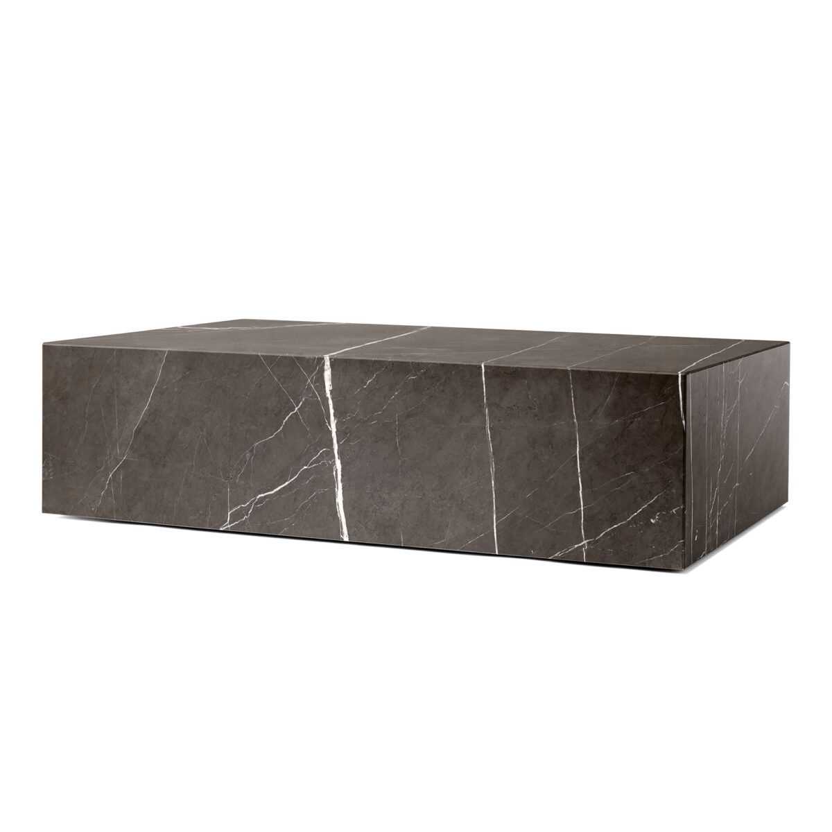 Plinth Low Grey Kendzo Marble