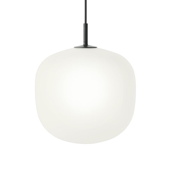 Rime Pendant 25 cm Opal / Black