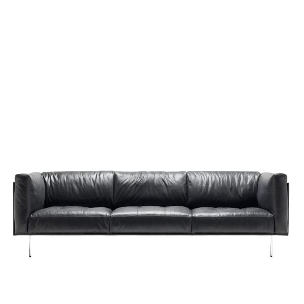 Rod Sofa 170, Leather Cat. 36 Caresse 802