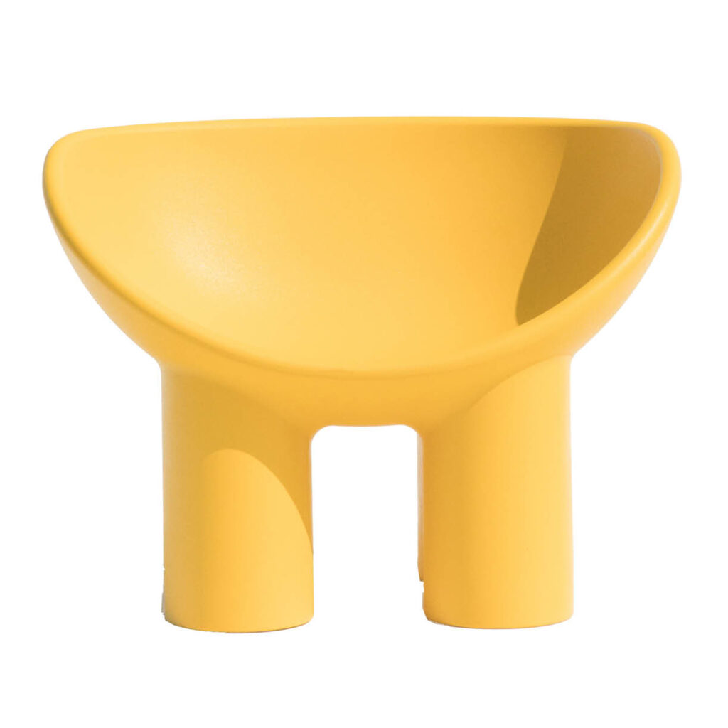 Roly Poly Chair Ochre Yellow