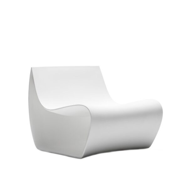 Sign Matt Armchair, Polyethylane Matt White