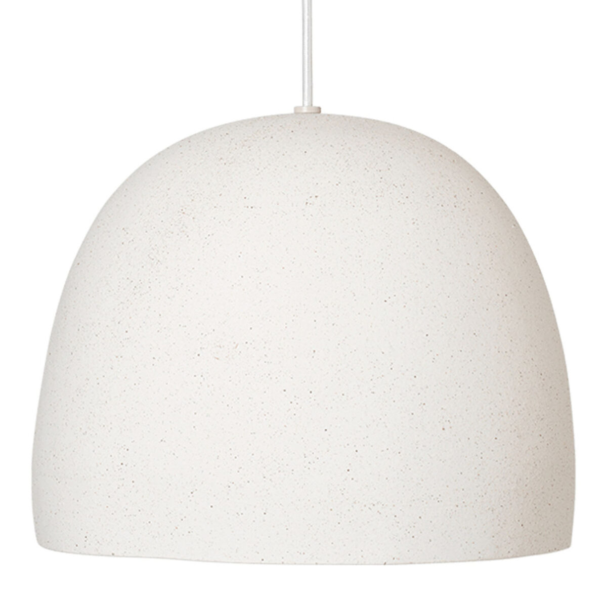 Speckle Pendant Large Off White