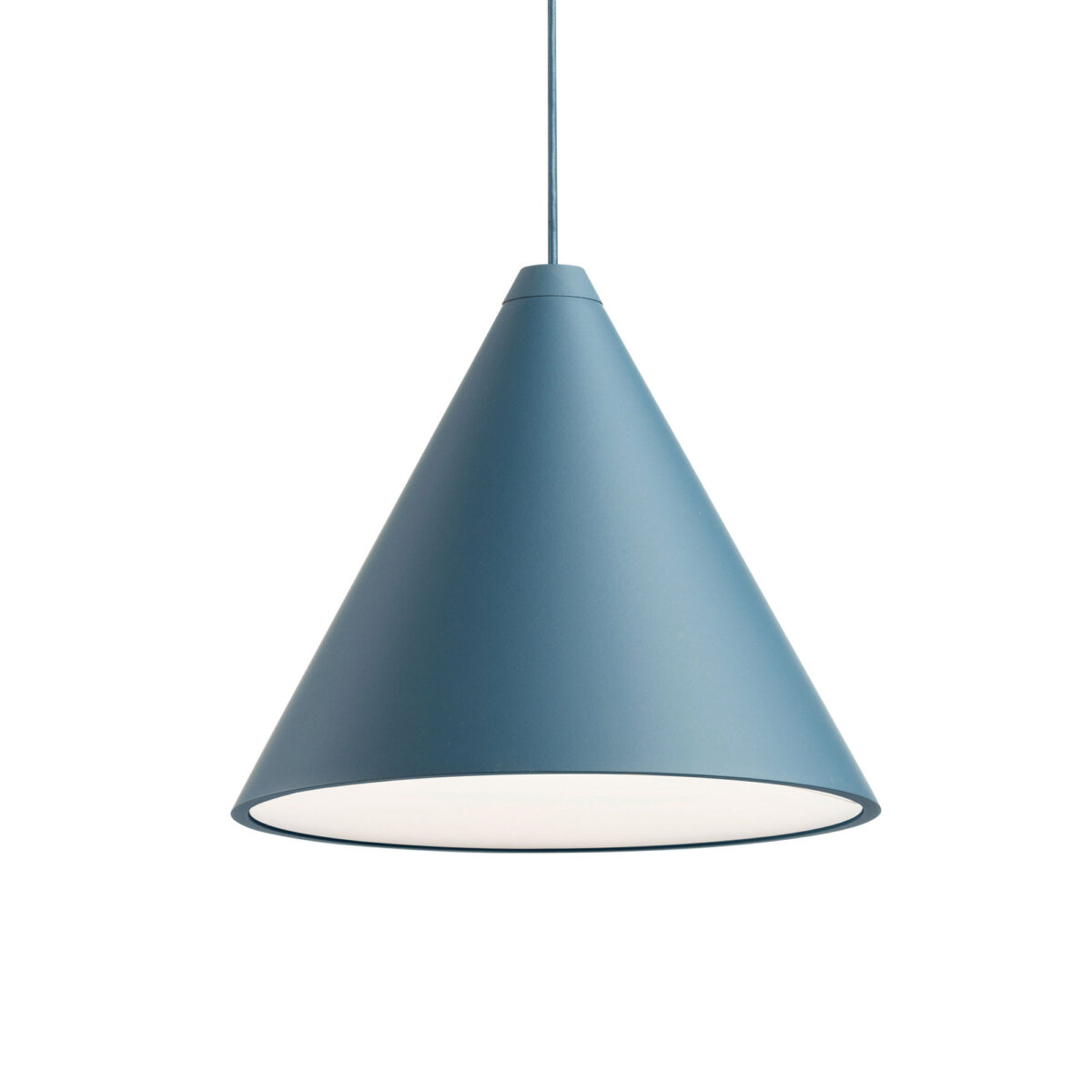 String Light Cone Blue