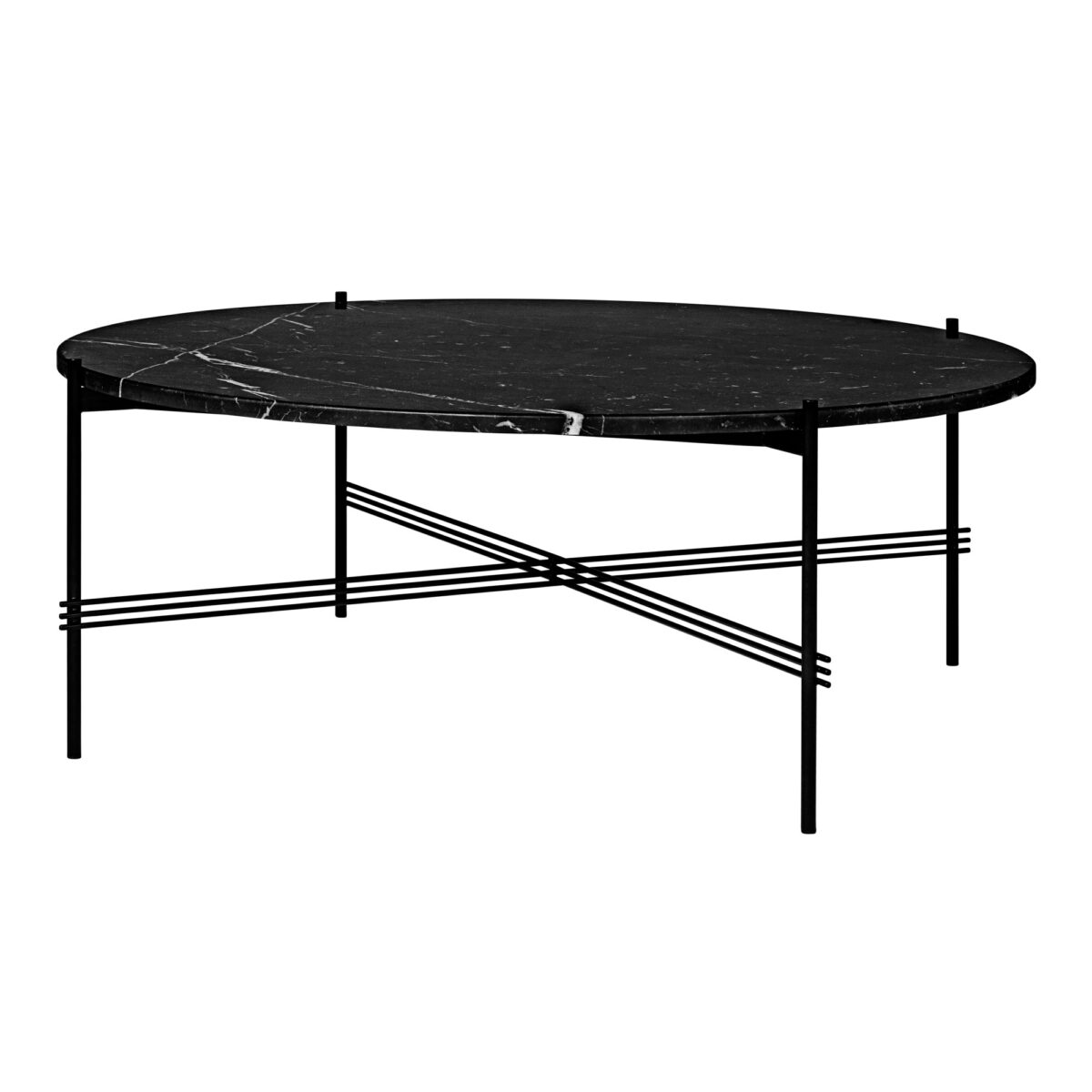 TS Coffee Table Ø105 cm Nero Marquina