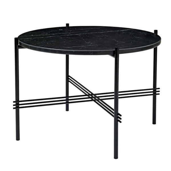 TS Coffee Table Ø55 cm Nero Marquina