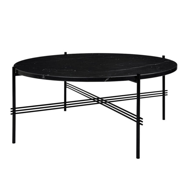 TS Coffee Table Ø80 cm Nero Marquina