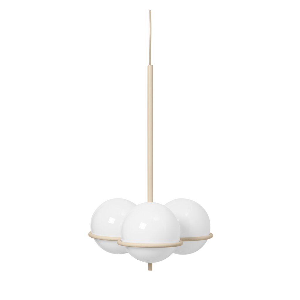 Taklampa Era Chandelier Eggshell Ferm Living