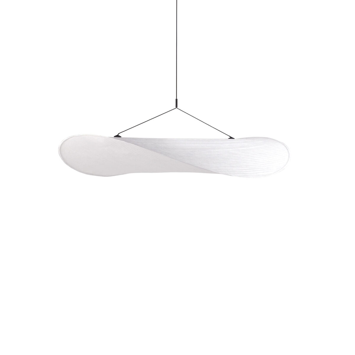 Tense Pendant Lamp White Tyvek Small