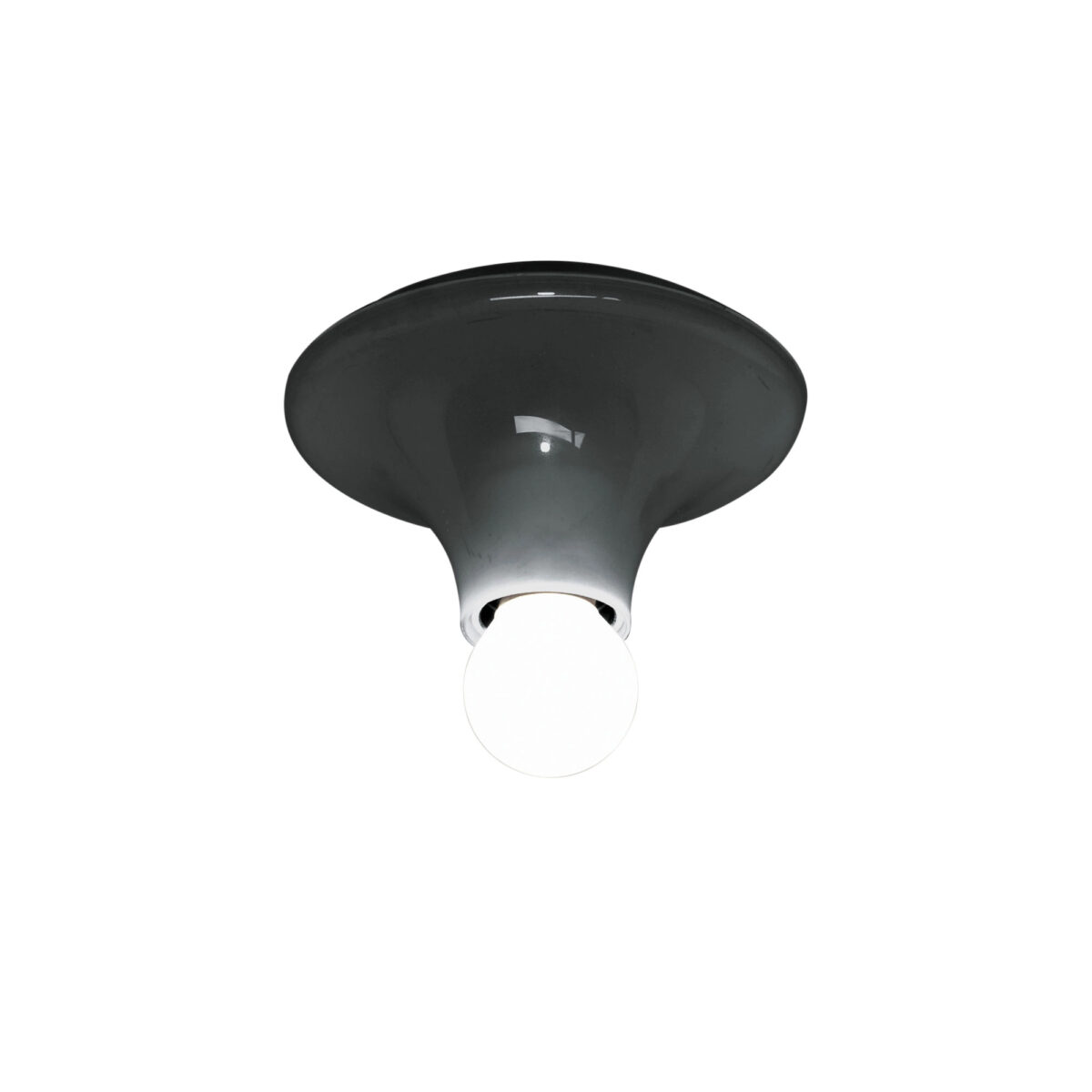 Teti Wall/Ceiling Lamp Anthracite Grey