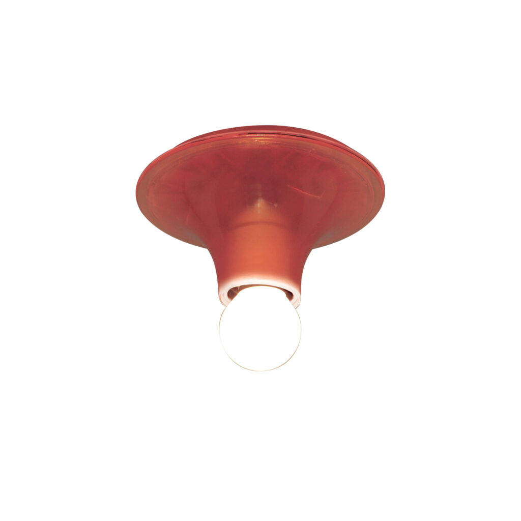 Teti Wall/Ceiling Lamp Orange