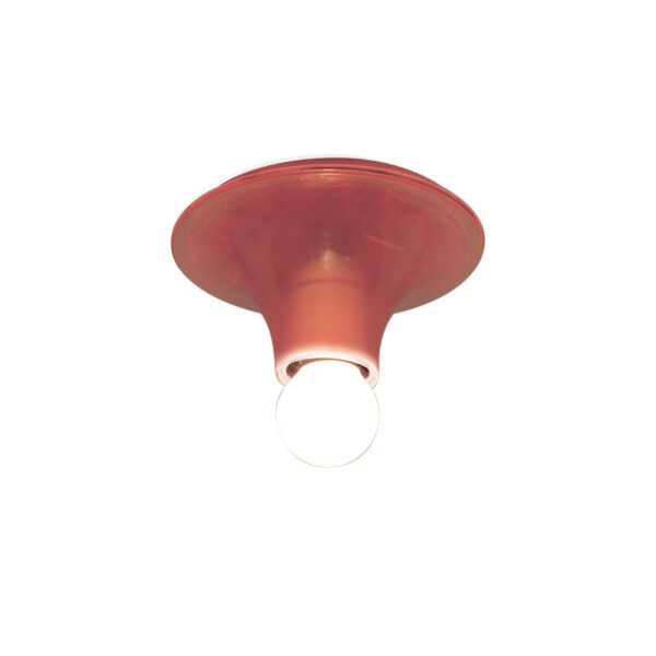 Teti Wall/Ceiling Lamp Transparent Orange