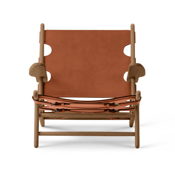 The Hunting Chair, Smoked oak, Cognac Leather