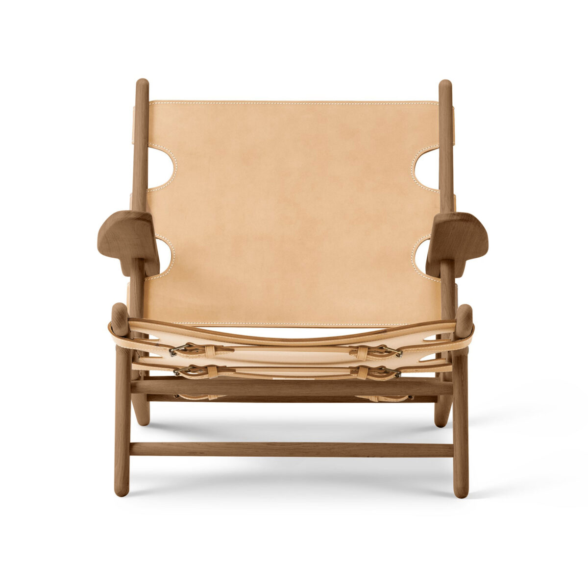 The Hunting Chair, Smoked oak, Natural Leather