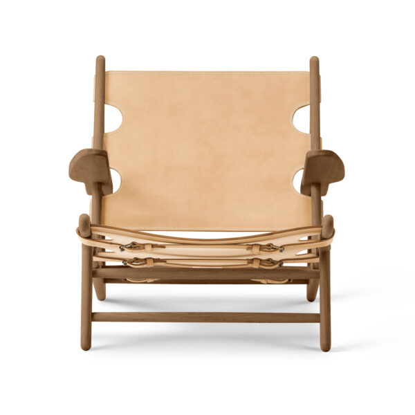 The Hunting Chair, Smoked oak, Natural Leather