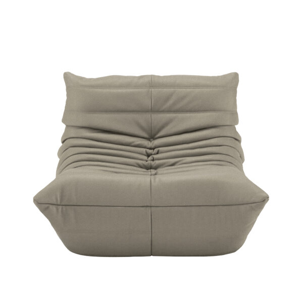 Togo Fireside Chair Alcantara Dove Grey 4475