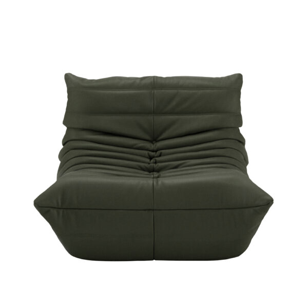 Togo Fireside Chair, Fabric Cat. S, Alcantara Kiwi 4566