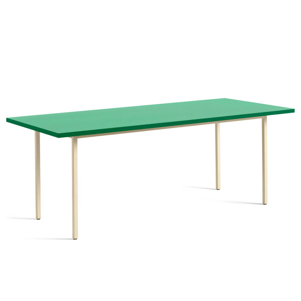 Two-Colour Table 200 Green Mint / Ivory